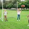 2-in-1 Kids Soccer & Football Goal – UPVC Frame with Heavy-Duty Net & Ground Stakes